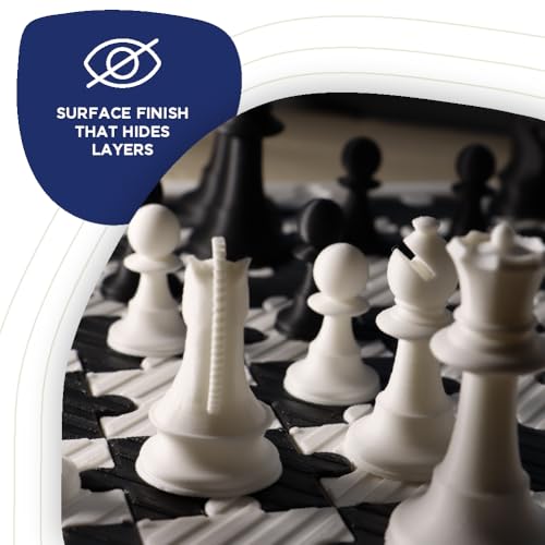 polymaker خيوط طباعة ثلاثية الأبعاد بوليمكر بوليتيرا مات PLA - تخفي خطوط الطبقات، سهلة الطباعة، متوافقة مع AMS، رائعة للنماذج، النماذج الأولية، الأدوات، تشطيب غير لامع، 1.75 مم بني خشبي 1 كجم - Image 3