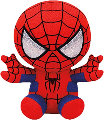 Ty Spiderman Plush  Red/blue  Regular - Image 2
