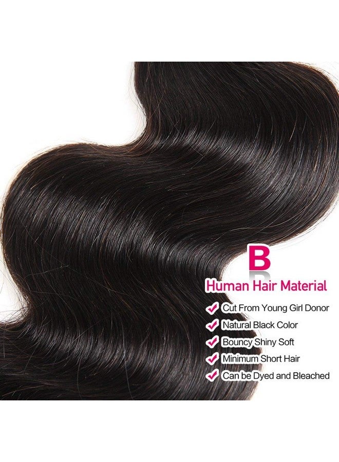 Wingirl Beauty Princess Brazilian Hair Body Wave 3 Bundles 16 18 20Inchs 10A Human Hair Weave Bundles Natural Color - Image 4