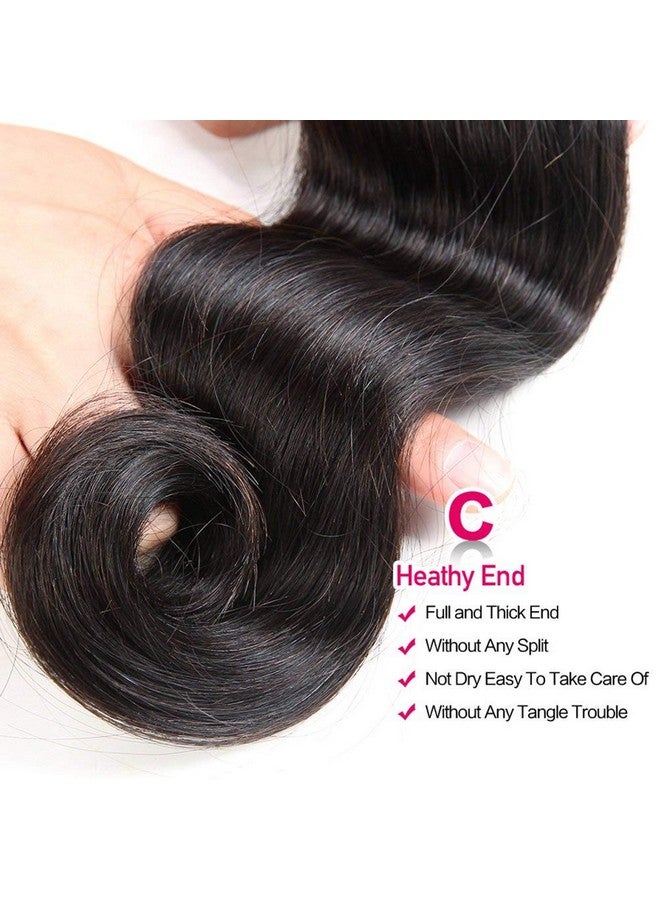Wingirl Beauty Princess Brazilian Hair Body Wave 3 Bundles 16 18 20Inchs 10A Human Hair Weave Bundles Natural Color - Image 5
