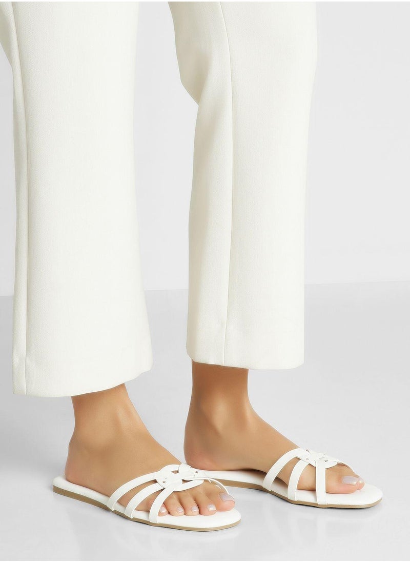 Vincci - Multi Strap Flat Sandals - Image 1