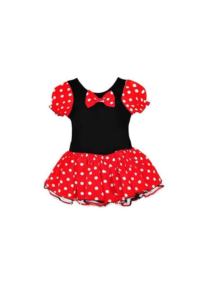 🎀 Minnie Mouse Costume Dress for Girls – Polka Dot Fancy Dress – Available in Sizes S, M, L (Ages 1–7 Years)  - Image 5