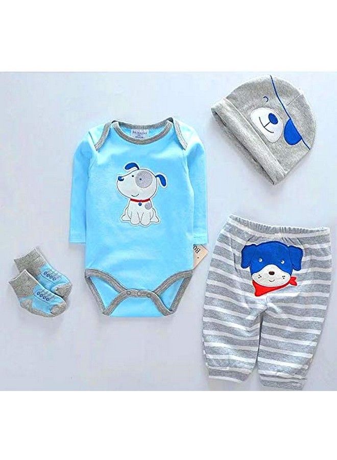Pedolltree Reborn Baby Dolls Clothes Boy Blue Outfits For 20" 22" Reborn Doll Boy Clothing - Image 2