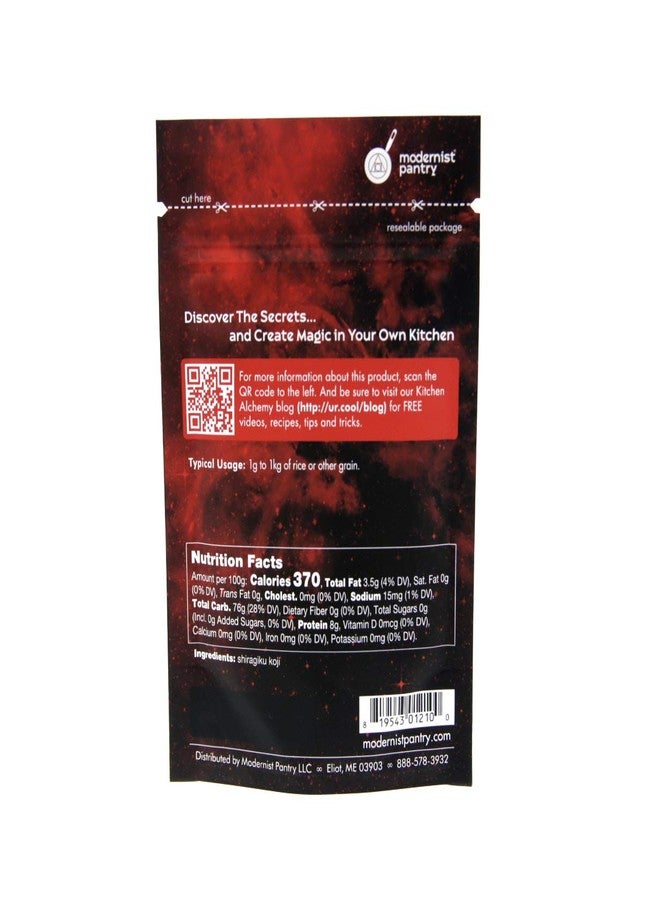 Modernist Pantry Shiragiku Koji [Aspergillus oryzae] Spores ❤ Gluten-Free ☮ Vegan - 10g/0.35oz - Image 3