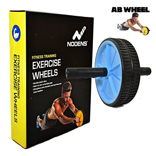 NODENS Ab Wheel Fitness Equipment Ab Roller Wheel for Core Exercise - Dual Wheels and Foam Handles - Abdominal Workout - Image 2