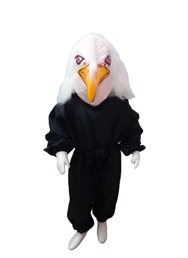 BookMyCostume BookMyCostume Black Vulture Giddh Bird Kids & Adults Fancy Dress Costume 9-12 years  - Image 1