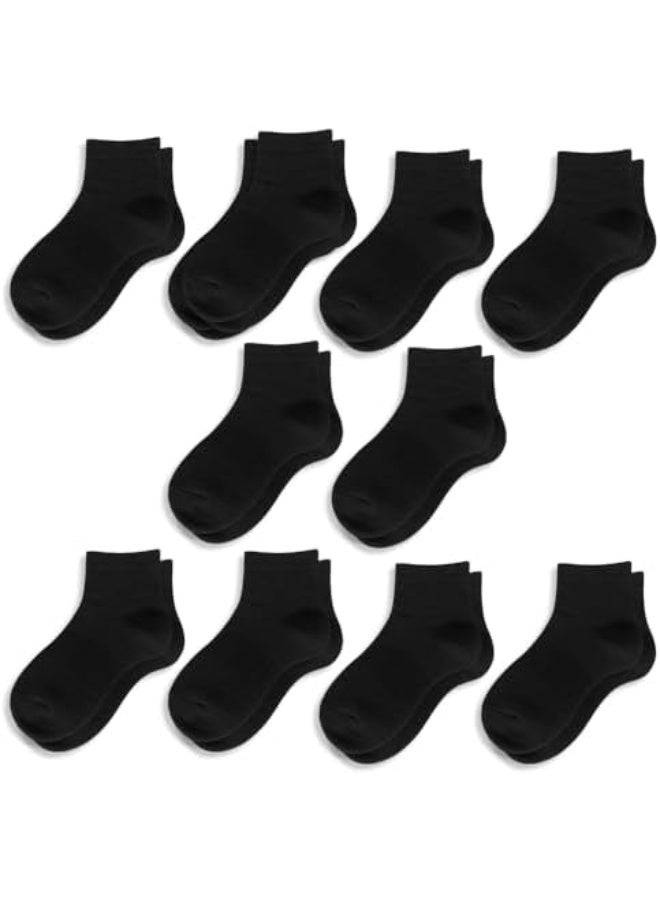 turtees Kids Ankle Socks Multipack | Soft Cotton Blend | Stretch Fit | Breathable & Comfortable | Daily Wear Socks for Toddlers & Kids - Image 1
