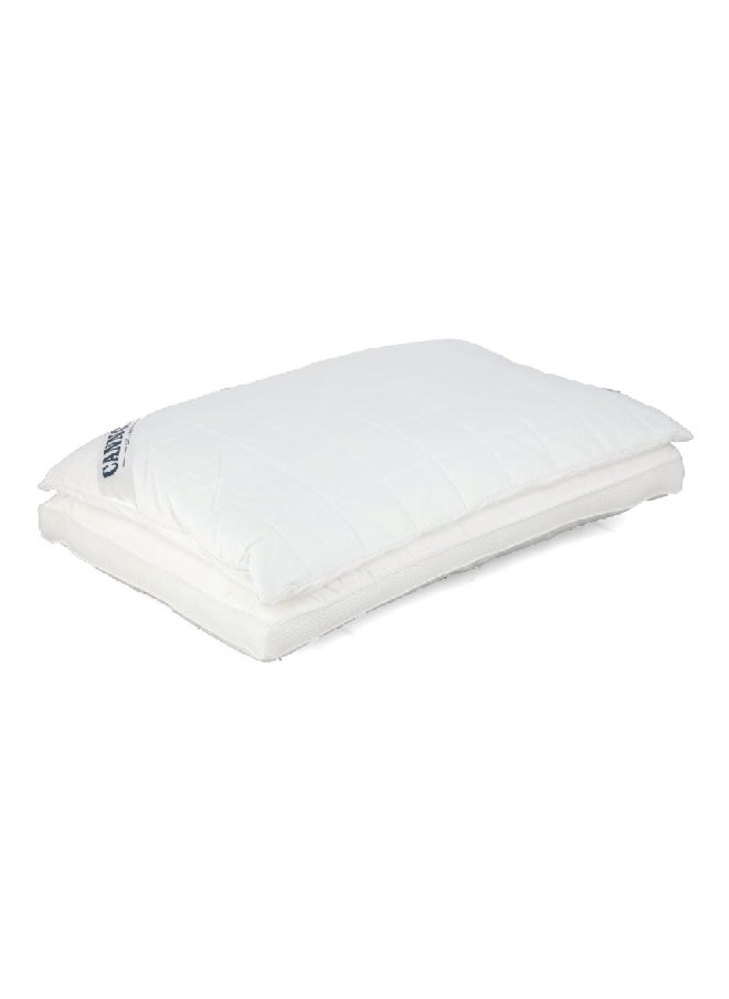 Cannon - Quilted Down Alternative Dual Layer Pillow White 48 x 74 + 4cm CN DADLBX - Image 1