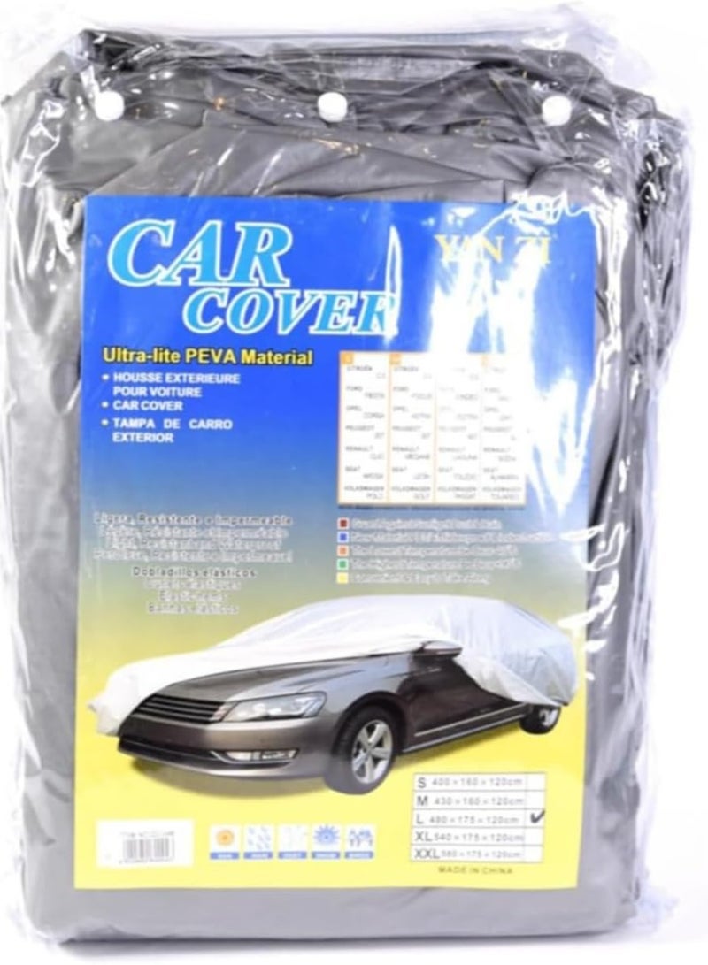 TIGER Car Cover Waterproof, Car Cover Waterproof All Weather, Cover Waterproof, Cover Waterproof Outdoor, Car Cover Waterproof For Mustang, Sunny Nissan, Cover Snow Proof, Cover Hail Protection - Image 3