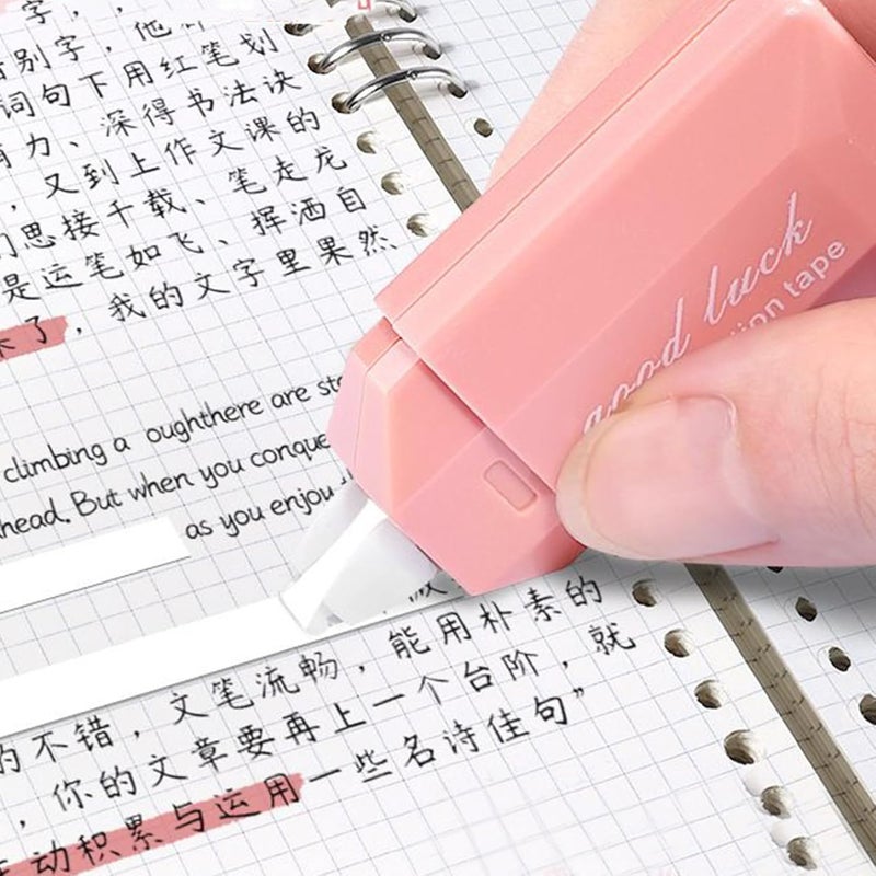 Pink Double Sided Permanent Glue Tape Roller 6 Piece For Office Home School Crafting - Image 4