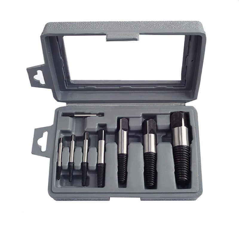 PANOVOS (8pcs) Pipe Screw Extractor Set,Damaged Screw Broken Bolt Water Pipe Remover Set - Image 4