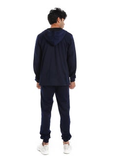 Caesar Hoodie With Pants Training Suit And Lined Design  - Image 3