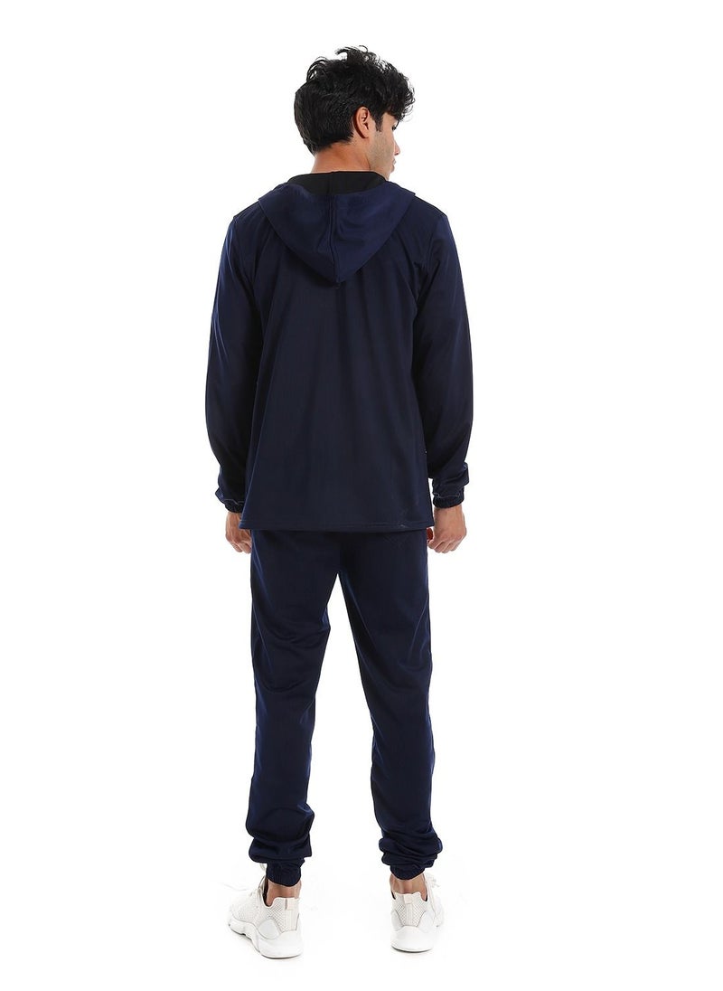 Caesar - Hoodie With Pants Training Suit And Lined Design - Image 1