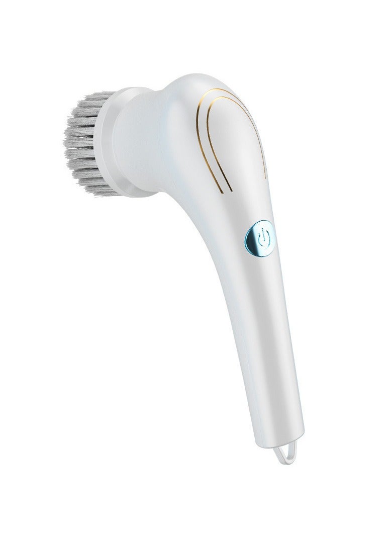 عام جهاز تنظيف دوار لاسلكي قابل لإعادة الشحن، فرشاة كهربائية لأدوات فرش النوافذ لحوض الاستحمام والبلاط والأرضيات - Image 1