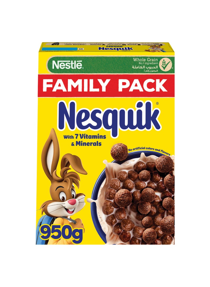 Nesquik نسكويك نستل  نسكويك حبوب الشوكولاتة - 950غ - Image 1