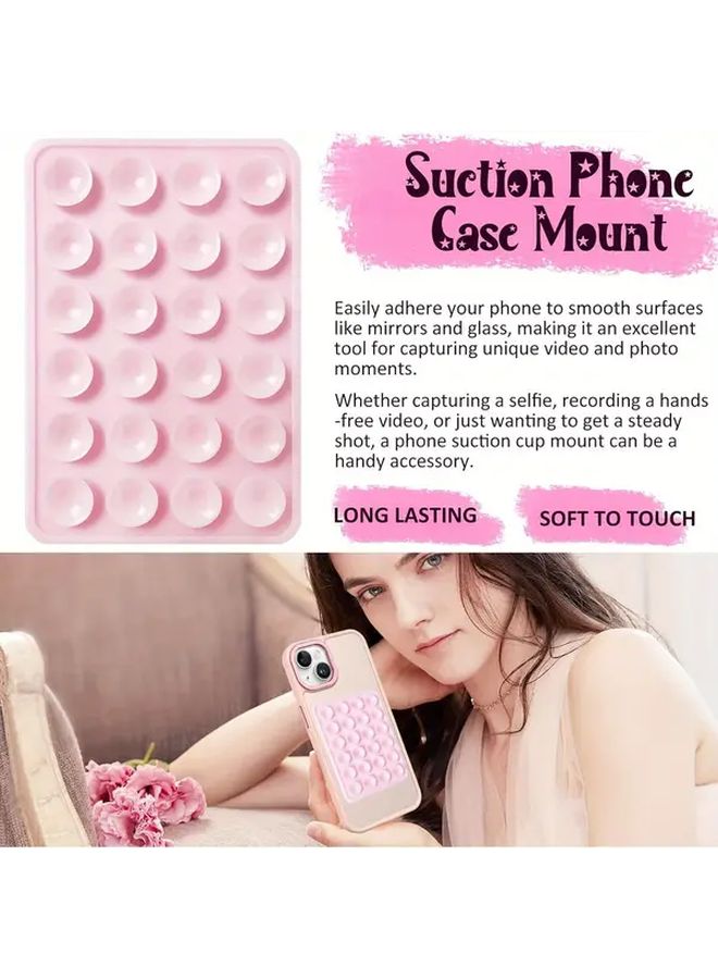 Green Silicone Suction Cup Phone Stand Universal Fit for Selfies Watching Videos Showering - Image 4