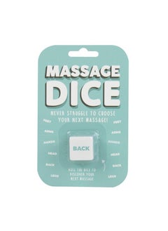 Massage Dice White