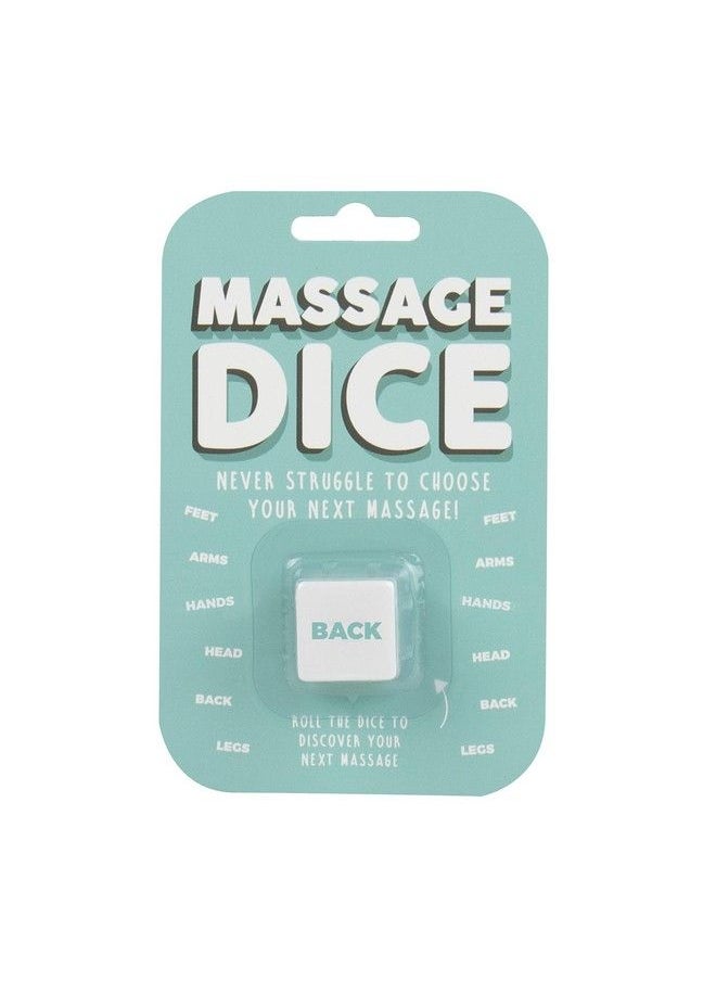 Gift Republic - Massage Dice White - Image 1