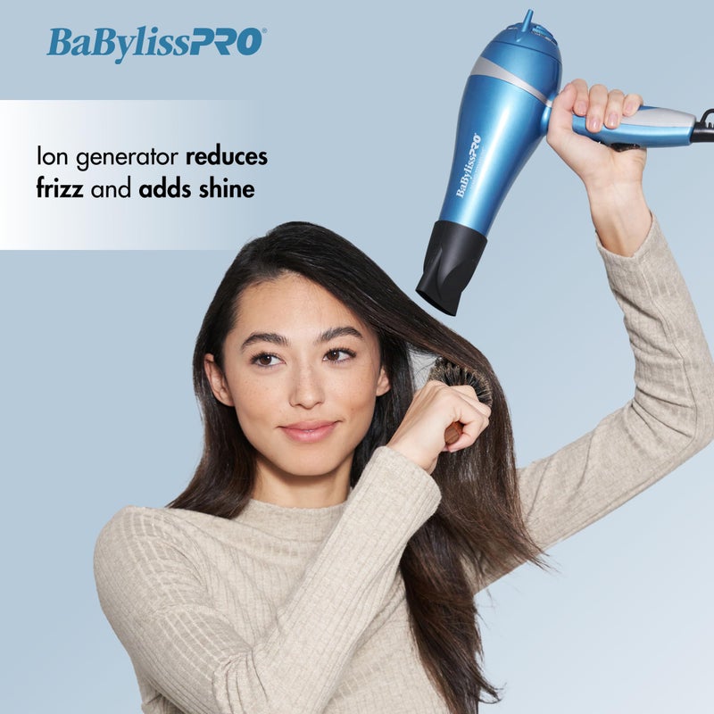 BaBylissPRO Hair Dryer, Nano Titanium 2000-Watt Blow Dryer, Hair Styling Tools & Appliances, BNT5548 - Image 3