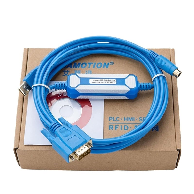 Suitable LS XBC XBM K7M Series Programming Cable Download Line USB-LG-XGB - Image 1