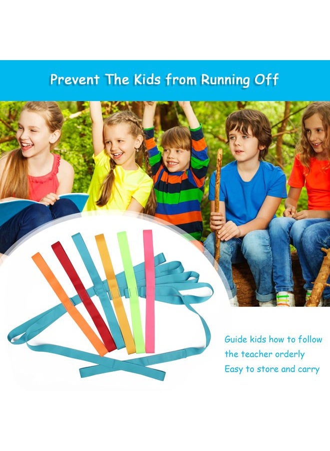 Winspeed Preschool Walking Rope for Daycare, Walking Rope for Children Safety Line Rope for Walking, Colorful Hands Walking Rope with Handles - Image 5