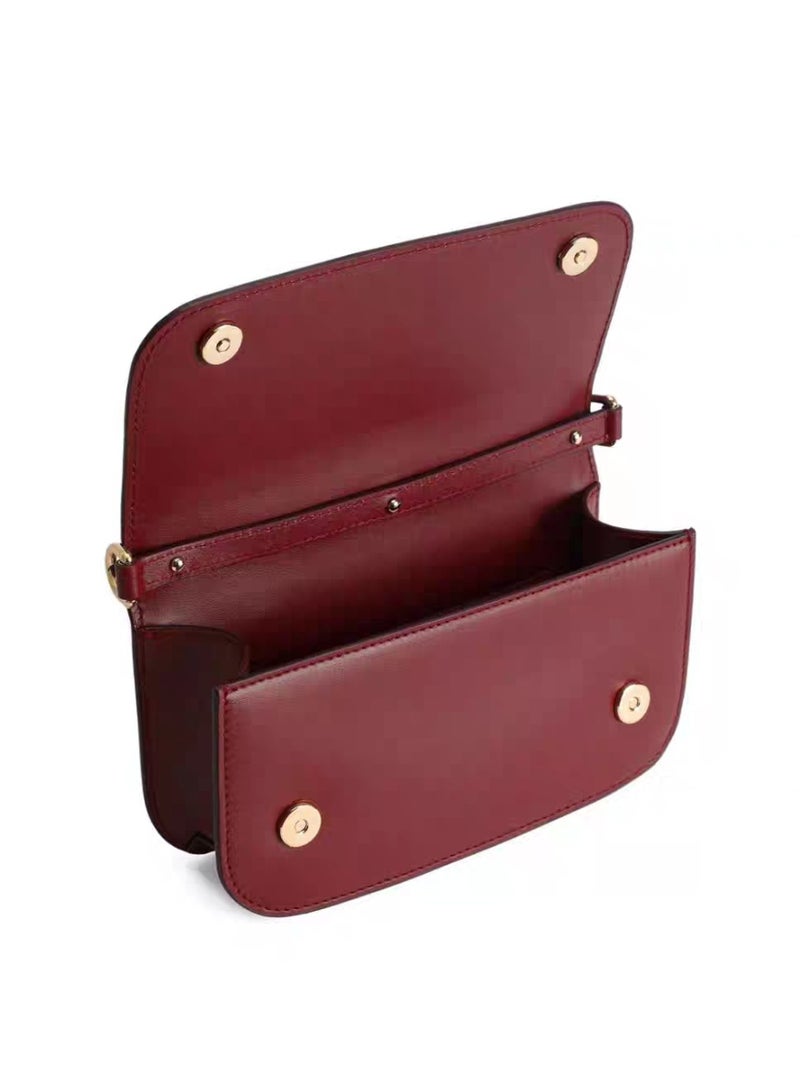 D&G DG BAG handbag luxury women's shoulder bag, suitable for evenings and formal occasions, DG gold hardware logo - Image 4