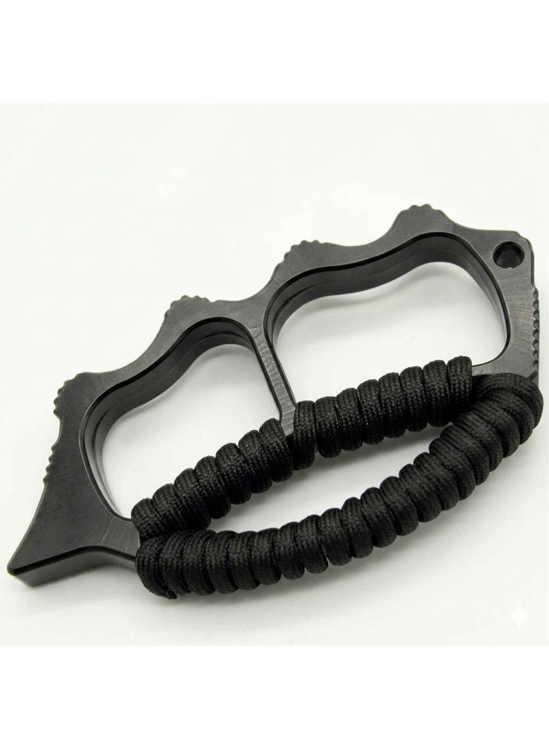 Black knuckles-4 Finger Ring for Adult Self-Defense - Image 1