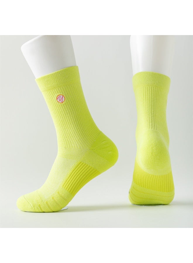 KUYING Fashion Anti Slip Breathable Sports Socks Three Piece Set