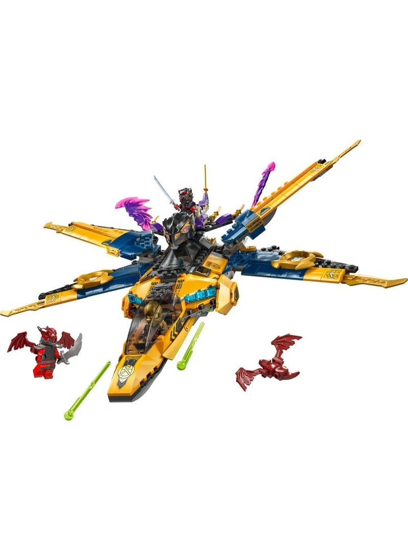 LEGO LEGO Ninjago Ras And Arin's Super Storm Jet Building Toy Set 71833  - Image 2