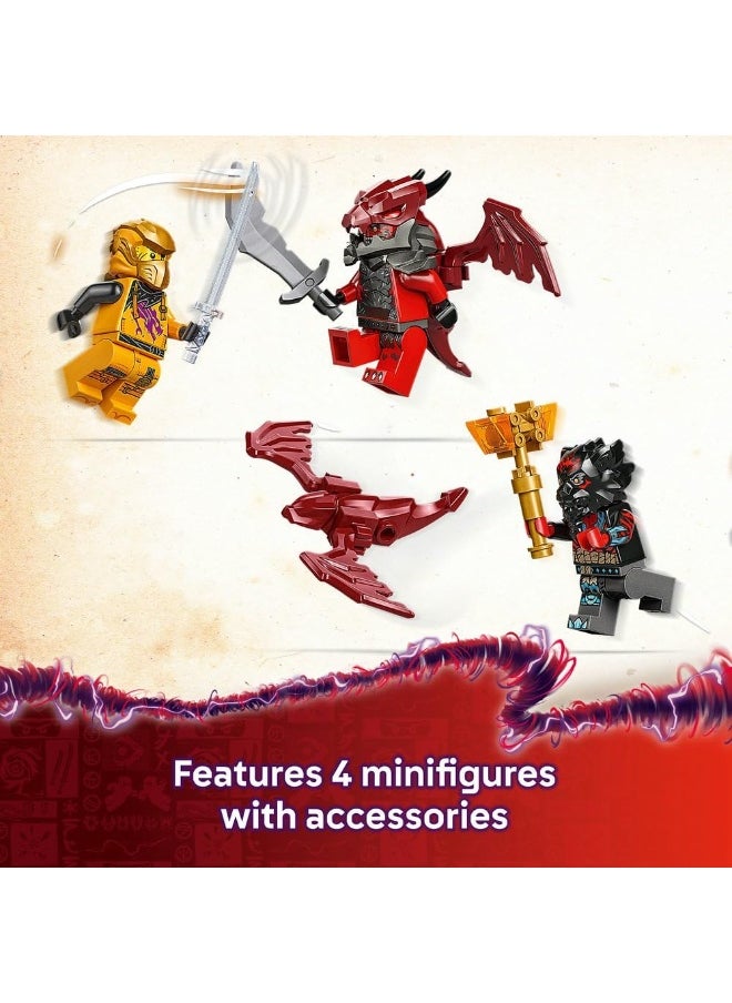 LEGO LEGO Ninjago Ras And Arin's Super Storm Jet Building Toy Set 71833  - Image 5
