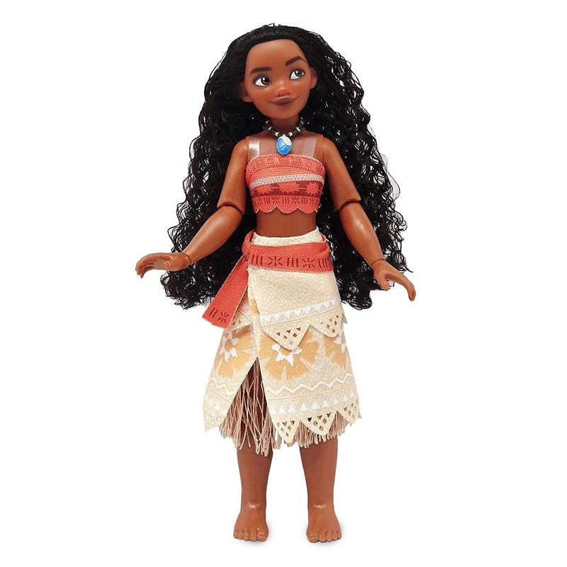 Disney Store Girl's Disney Princess Classic Doll (Moana), 11 Inches, Includes Brush with Molded Details, Fully Posable Toy in Classic Outfit - Image 4