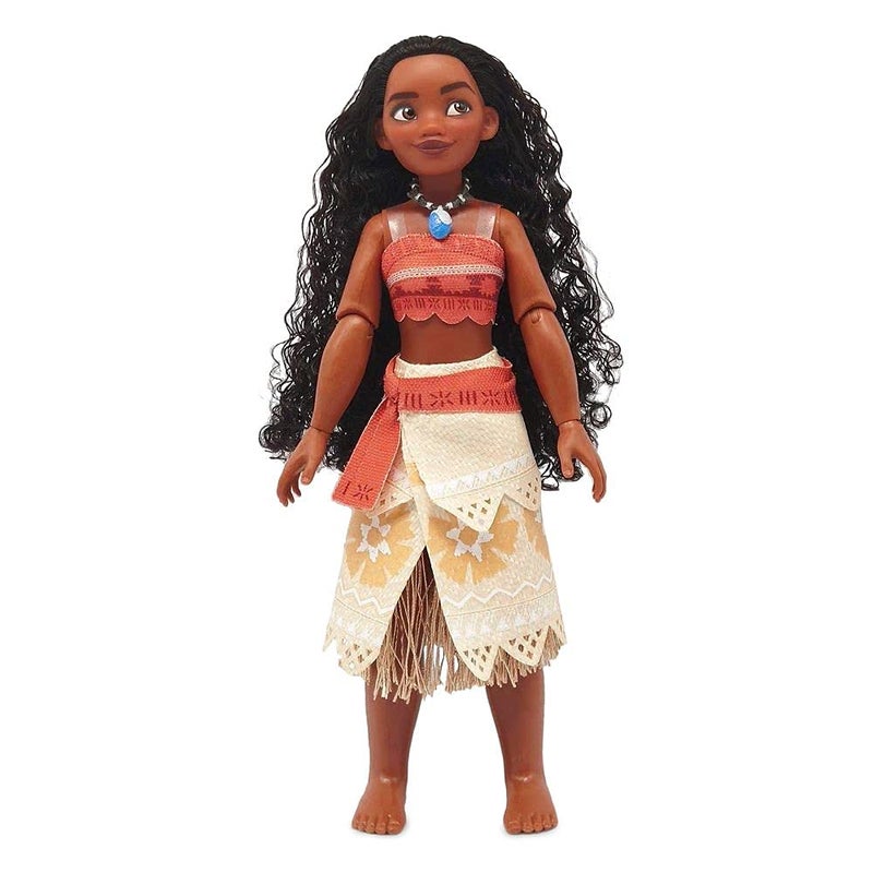 Disney Store Girl's Disney Princess Classic Doll (Moana), 11 Inches, Includes Brush with Molded Details, Fully Posable Toy in Classic Outfit - Image 5