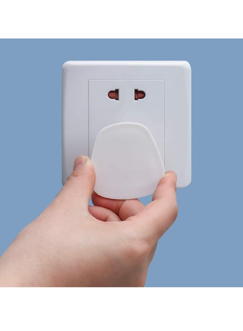 جونيس 12 قطعة لكل عبوة أغطية قابس تدقيق الطفل ، أغطية منفذ بيضاء أغطية السلامة - Image 3