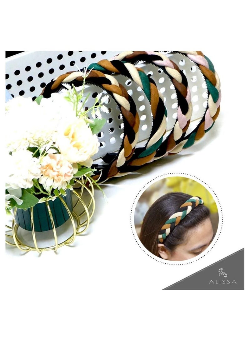 Alissa 1Pc Hair Band Headband doe Women's Hair Party Wear Hair Band Clip Hair Accessory - Image 3