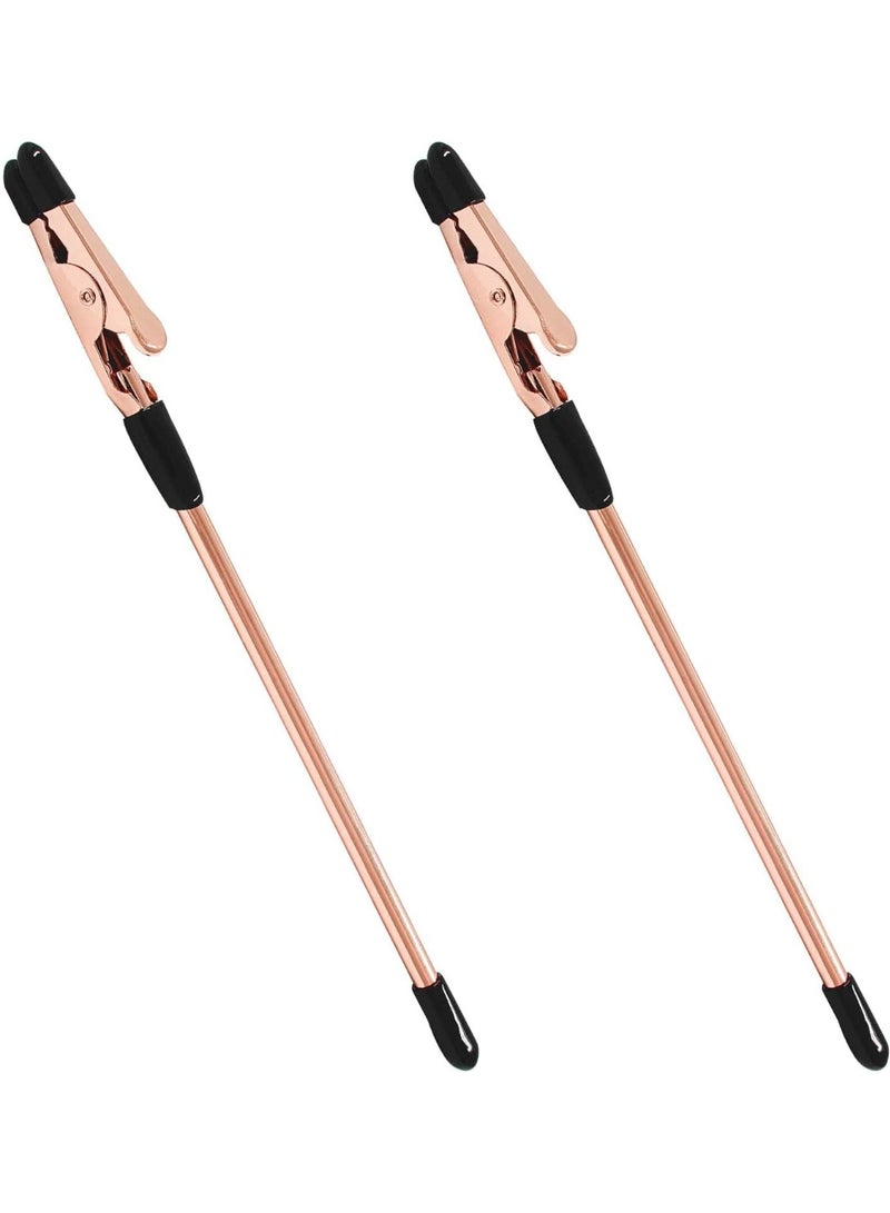 zoba Two pieces of smart accessory tool for closing chains and bracelets without assistance - elegant and lightweight design - multiple luxurious colors (rose gold, gold, silver) - Image 4