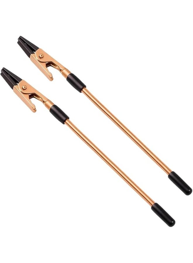 zoba Two pieces of smart accessory tool for closing chains and bracelets without assistance - elegant and lightweight design - multiple luxurious colors (rose gold, gold, silver) - Image 1