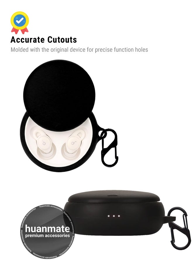 Anker SoundCore A10 Silicone Case Cover - Black - Made with Soft Silicone, Lightweight & Durable - Stylish Design, Accurate Cut-outs, Easy Installation & Removal