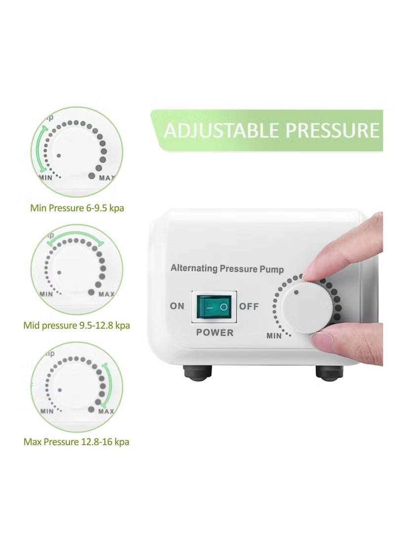XiuWoo Smart Alternating Pressure Mattress - Clinical Grade Anti-Decubitus System with Automatic Pump, Dual-Use for Medical Facilities & Home Care - Image 3