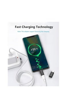 Generic Lightning Female to USB C Male Adapter for Huawei, Xiaomi,Oppo, Vivo,Samsung Galaxy,Google Pixel Charging,Type C Charger Connector Cable (Black)  - Image 4