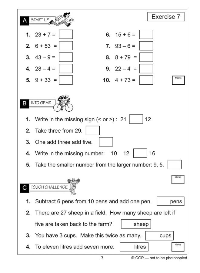 KS1 Maths Mental Workout Bk 2 Le - Image 5