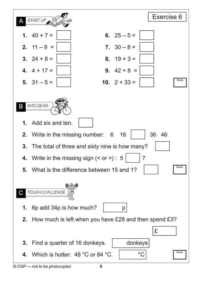 KS1 Maths Mental Workout Bk 2 Le - Image 4