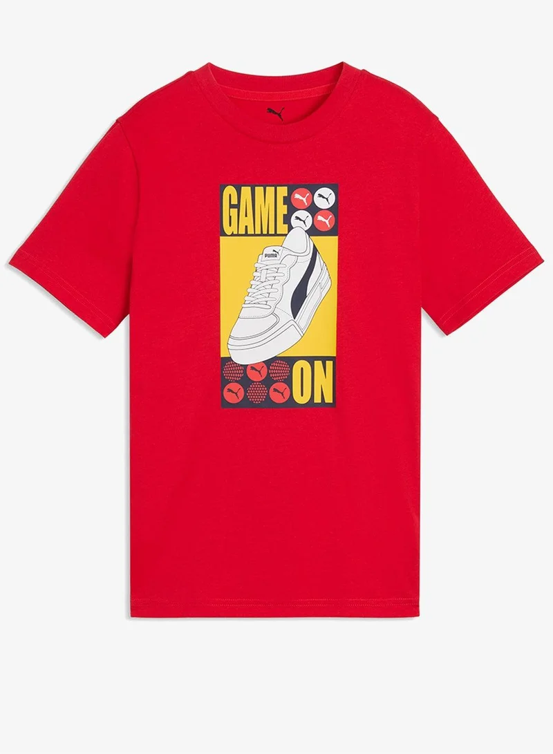 PUMA Youth Graphic Sneaker T-Shirt