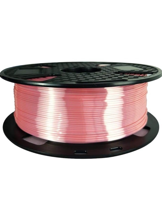 erorex Silk Pink PLA 3D Printing Filament 1.75mm 1KG 2.2 LBS Spool Shine Silky Shiny Metallic Metal Rose Gold PLA Filament  - Image 4