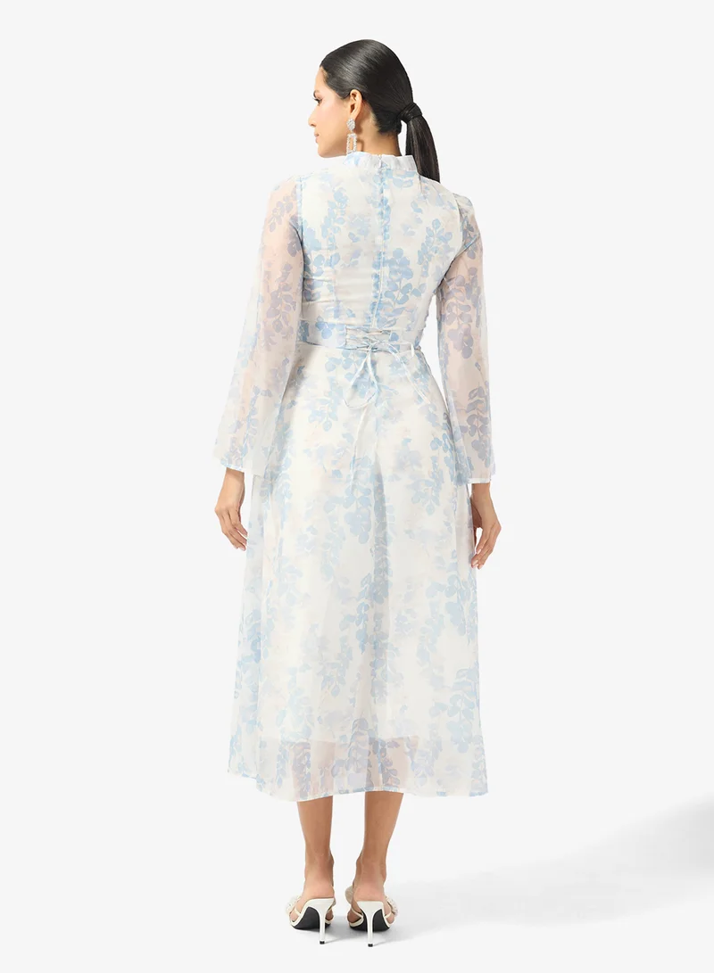 Khizana Floral Print Dress