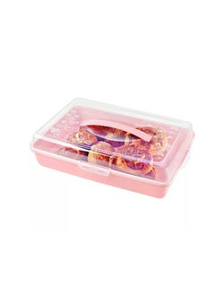 Generic High Quality Rectangular Plastic Box with BPA Free Clip Lock Lid (33 x 47 x 11 cm) - Made in Turkey H  - Image 1