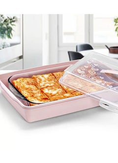 Generic High Quality Rectangular Plastic Box with BPA Free Clip Lock Lid (33 x 47 x 11 cm) - Made in Turkey H  - Image 4