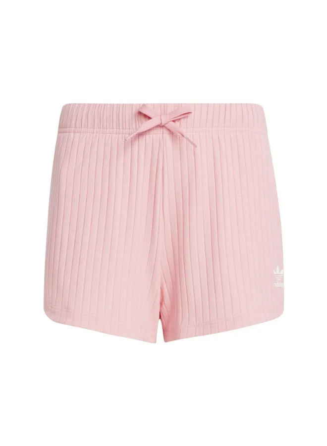 adidas adidas RIB SHORTS Pink Originals Kids SHORTS