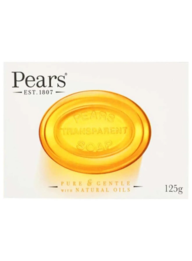 Pears Pure Gentle Transparent Glycerin Soap Bar, 125g