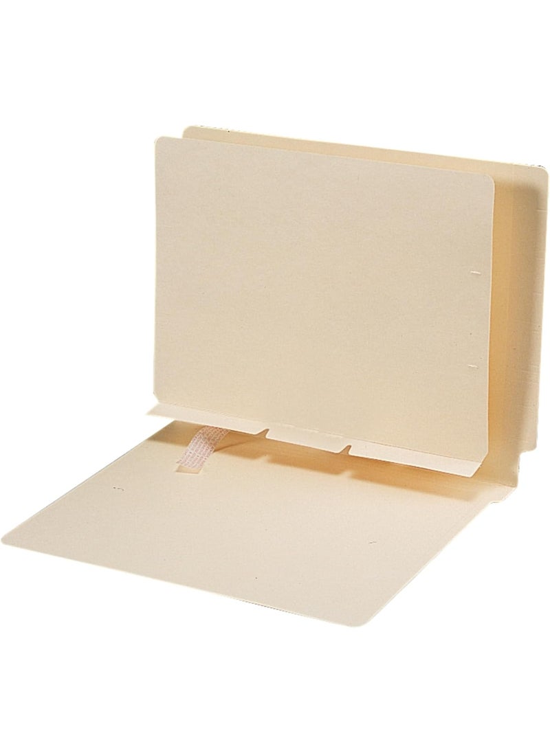 Smead Smead SelfAdhesive Folder Divider Side Flap Style Letter Size Manila 100 per Box 68021  - Image 1