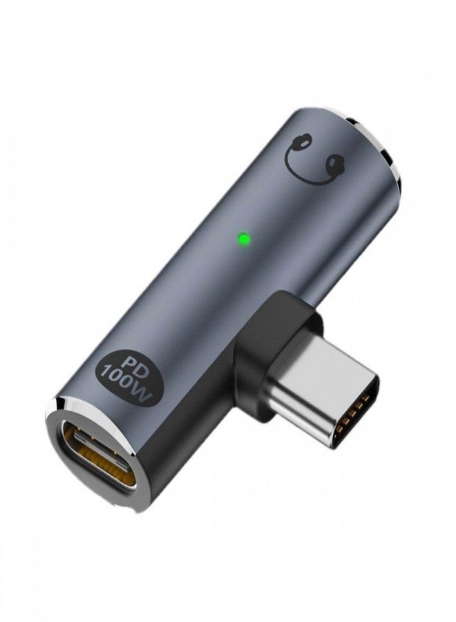 CY محول صوت CY USB-C نوع-C إلى 3.5mm DAC AUX موسيقى 16bit 48kHz و 100W محول طاقة PD للكمبيوتر المحمول والتابلت والهاتف - Image 1